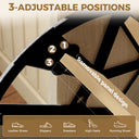 Shoe Storage Cabinet with 2 Flip Drawers & Charging Station