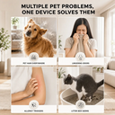 2-in-1 Pet Air Purifier for 1076 Sq. Ft Large Rooms, H13 True HEPA Filter Removes 99.97% of Odors/Dander/Smoke, Bonus Cat Scratcher Cover DX-APUR1