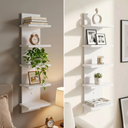 COMHOMA 5 Tier Wall Shelf Unit DX-QC046