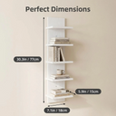 COMHOMA 5 Tier Wall Shelf Unit DX-QC046