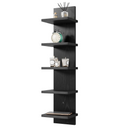 COMHOMA 5 Tier Wall Shelf Unit DX-QC046
