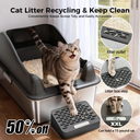 COMHOMA® XL Stainless Steel Cat Litter Box