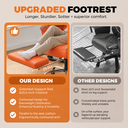 GTPLAYER® Big and Tall Office Chair, 90°-150° Recline High Back 400LBS CH910