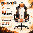 Halloween STARBASE Edition | Ergonomic Chair with Pillow & Footrest