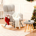 COMHOMA Nursery Rocking Chair with Ottaman H003