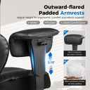 COMHOMA Big Headrest 400LBS Big and Tall Office Chair CH610