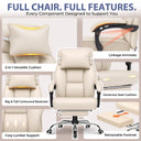 Cloudrest Pro® Big & Tall Office Chair with Pillow, Footrest & Linkage Armrests 350LBS CH630-SP