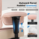 COMHOMA Big Headrest 400LBS Big and Tall Office Chair CH610