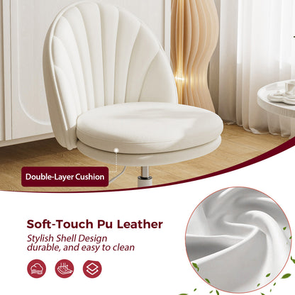 GTPLAYER Small Criss Cross Office Chair, Vanity Chair CH710