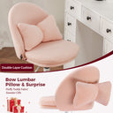 COMHOMA Small Criss Cross Office Chair, Vanity Chair CH710