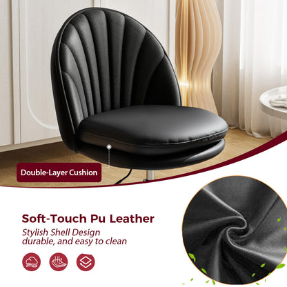 GTPLAYER Small Criss Cross Office Chair, Vanity Chair CH710