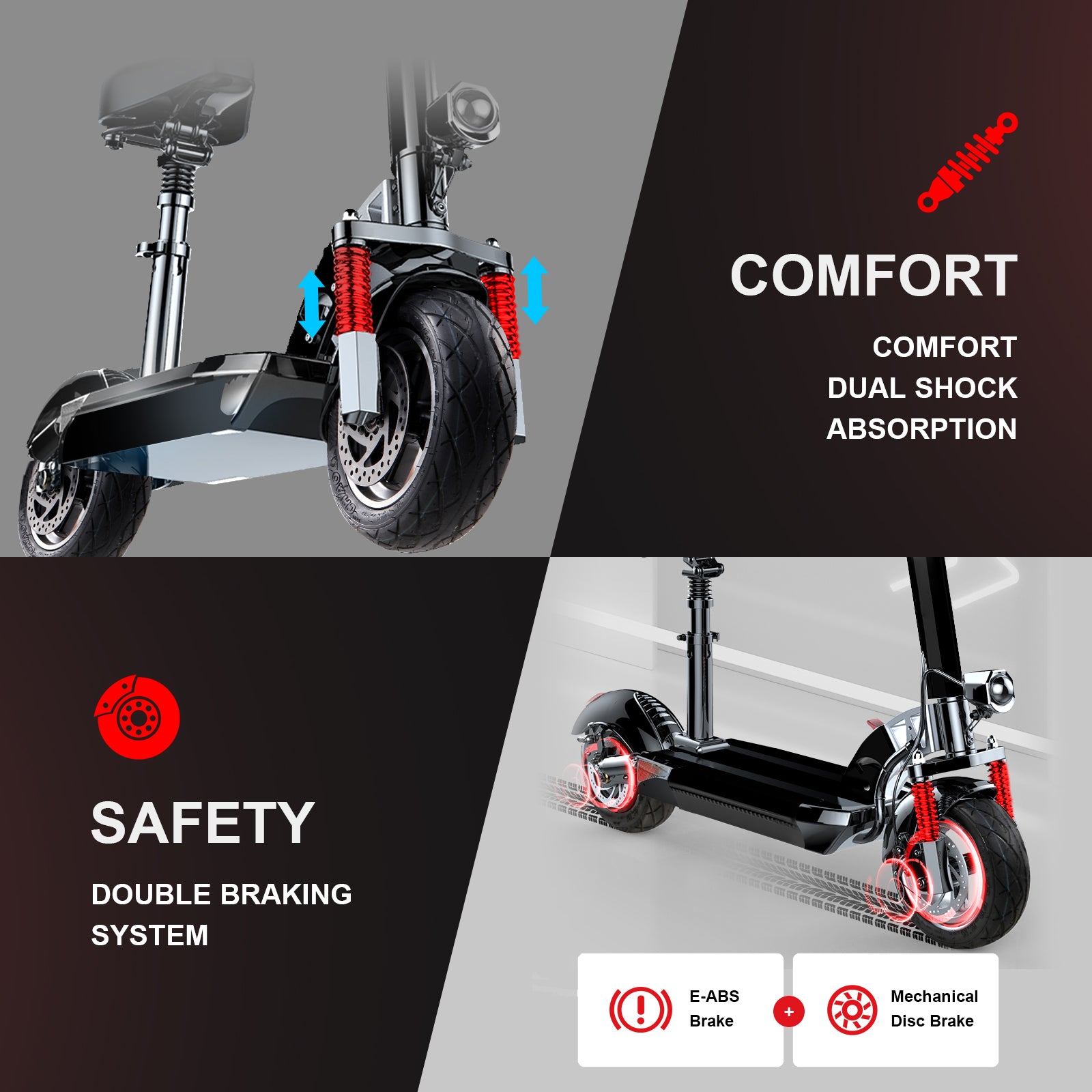 GTRACING Electric Scooter X8-Plus