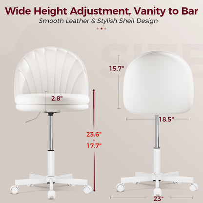 GTPLAYER Small Criss Cross Office Chair, Vanity Chair CH710
