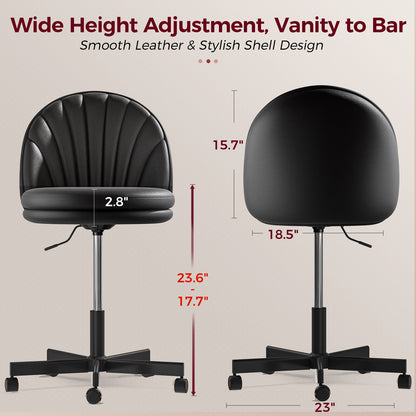GTPLAYER Small Criss Cross Office Chair, Vanity Chair CH710