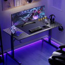 GTPLAYER® 55" T-Shaped RGB Gaming Desk GTP200