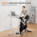 COMHOMA Small Adjustable Standing Desk & Tiltable Tabletop DH005