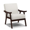 COMHOMA® Solid Nature Wood Mid Century Modern Accent Chair H004