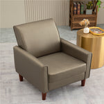 COMHOMA Single sofa chair for bedroom living room with four wooden legs-H309