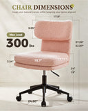 Mid Century Modern Office/Vanity/Dinning Chair CH400-Lucklife