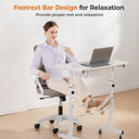 COMHOMA Small Adjustable Standing Desk & Tiltable Tabletop DH005