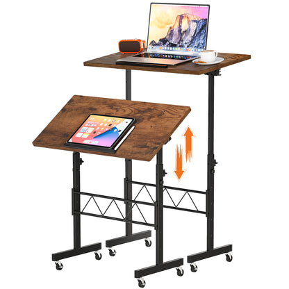 Standing Desk Adjustable Height & Tiltable Tabletop
