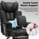 COMHOMA Big Headrest 400LBS Big and Tall Office Chair CH610