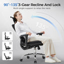COMHOMA Mesh Office Chair Big and Tall 350 LBS CH226 (No Footrest)