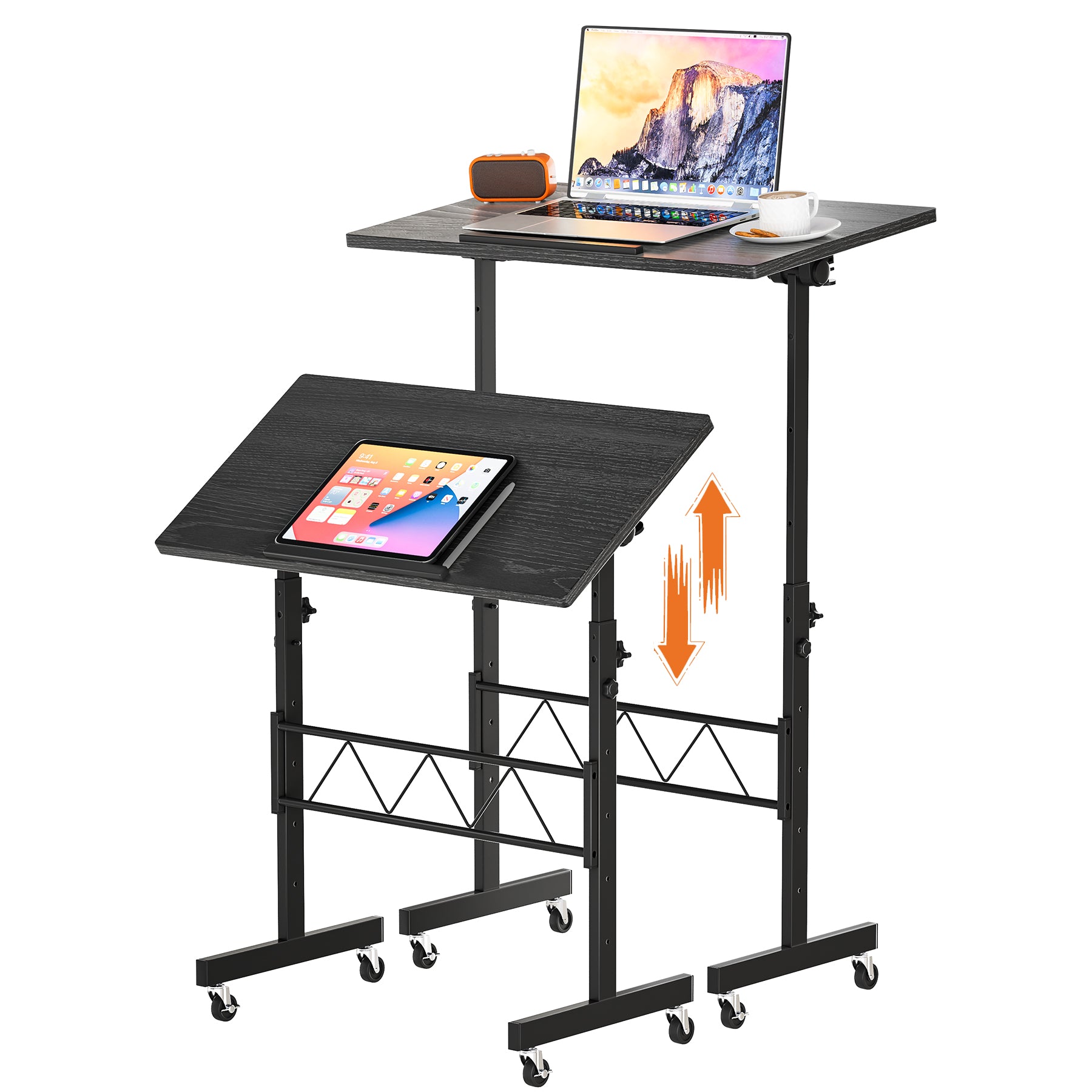 Standing Desk Adjustable Height & Tiltable Tabletop