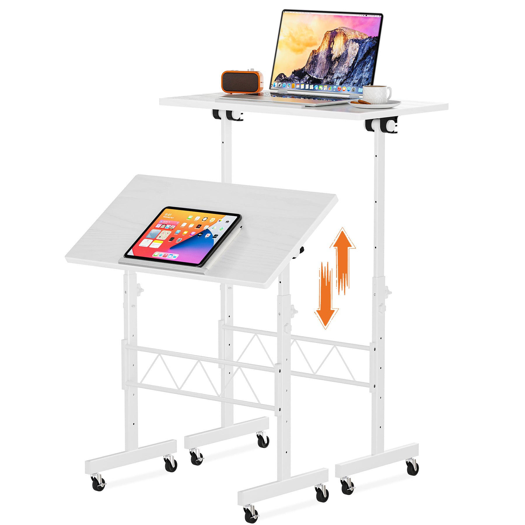 Standing Desk Adjustable Height & Tiltable Tabletop