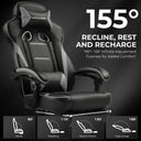 GTPLAYER Gaming Chair 350Lbs Heavy Duty Ergonomic Office Chair Lumbar Support GTF59-CH