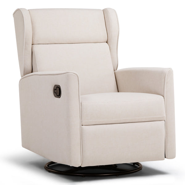 COMHOMA Manual Textile 360° Swivel Manual Rocker Recliner H7030