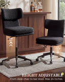 Mid Century Modern Office/Vanity/Dinning Chair CH400-Lucklife