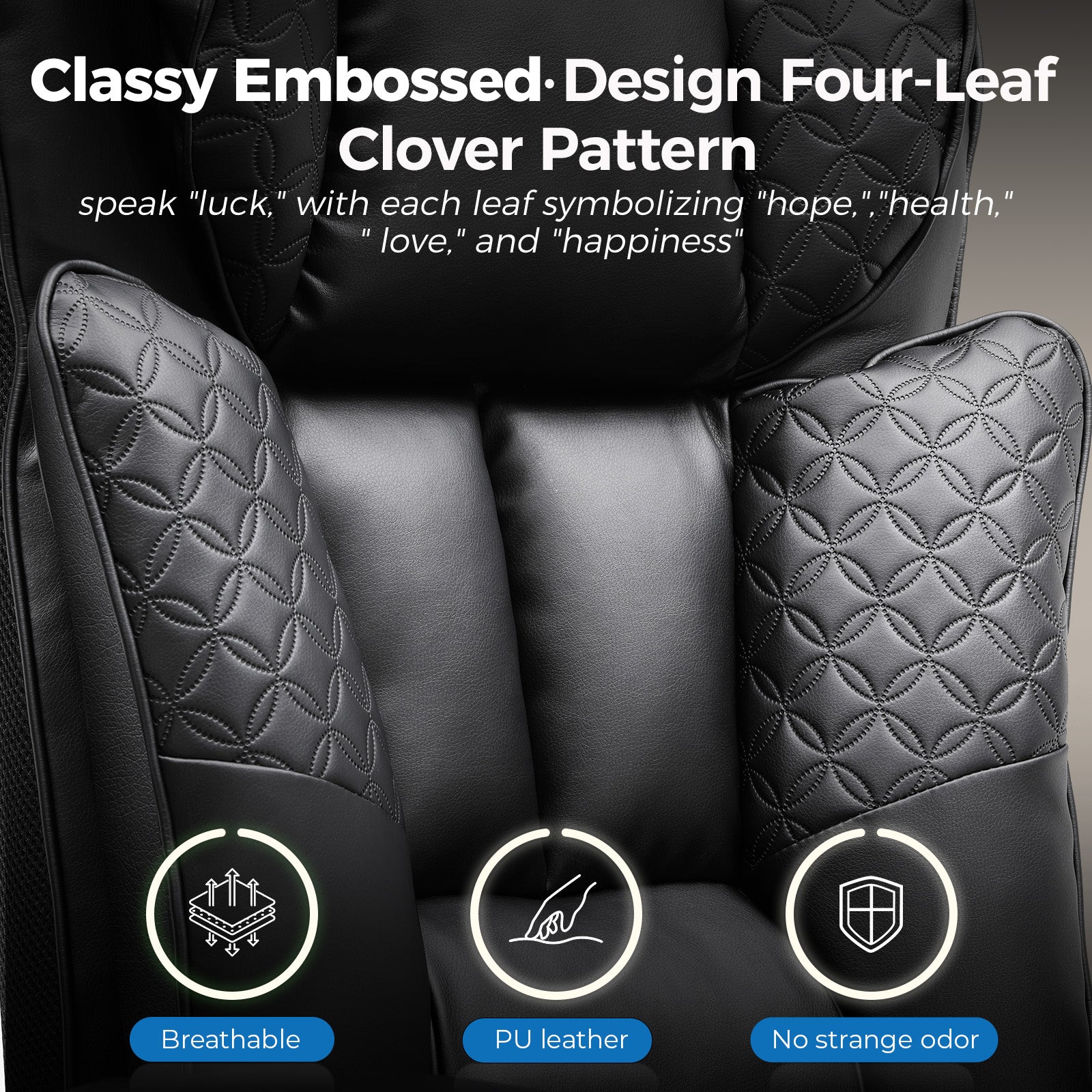 COMHOMA Big Headrest 400LBS Big and Tall Office Chair CH610