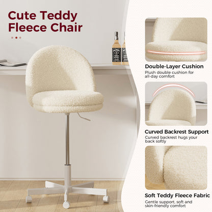 GTPLAYER Small Criss Cross Office Chair, Vanity Chair CH710