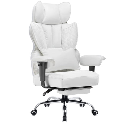 COMHOMA Upgraded Big and Tall Office Chair 400LBS with Adjustable Armrest CH510/CH511
