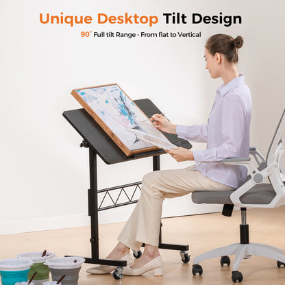 Standing Desk Adjustable Height & Tiltable Tabletop