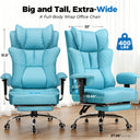 COMHOMA Big Headrest 400LBS Big and Tall Office Chair CH610