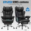COMHOMA Big Headrest 400LBS Big and Tall Office Chair CH610