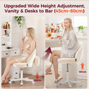 VINGLI Modern Multifunctional Criss Cross Chair For Office/Vanity/Kitchen CH710