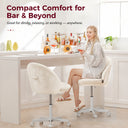 VINGLI Modern Multifunctional Criss Cross Chair For Office/Vanity/Kitchen CH710