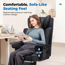 COMHOMA Big Headrest 400LBS Big and Tall Office Chair CH610