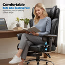 COMHOMA Big Headrest 400LBS Big and Tall Office Chair CH610