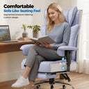 COMHOMA Big Headrest 400LBS Big and Tall Office Chair CH610