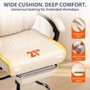 Cloudrest Pro® Big & Tall Office Chair with Pillow, Footrest & Linkage Armrests 350LBS CH630-SP