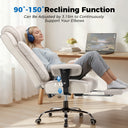 COMHOMA Big Headrest 400LBS Big and Tall Office Chair CH610