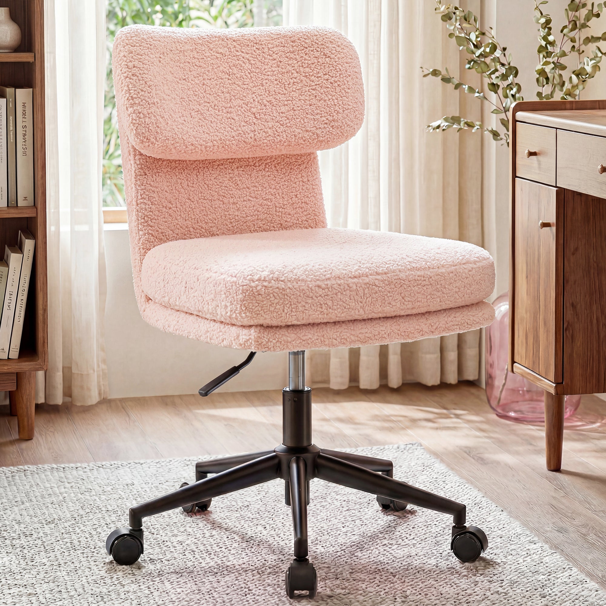 Mid Century Modern Office/Vanity/Dinning Chair CH400-Lucklife