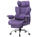 COMHOMA® Colorful Big and Tall Office Chair with Lumbar Support & Adjustable Footrest GT205