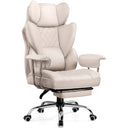 COMHOMA Colorful Big and Tall Office Chair with Lumbar Support & Adjustable Footrest GT205