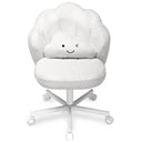 COMHOMA Petal Cute Vanity Chair, Height Adjustable CH718