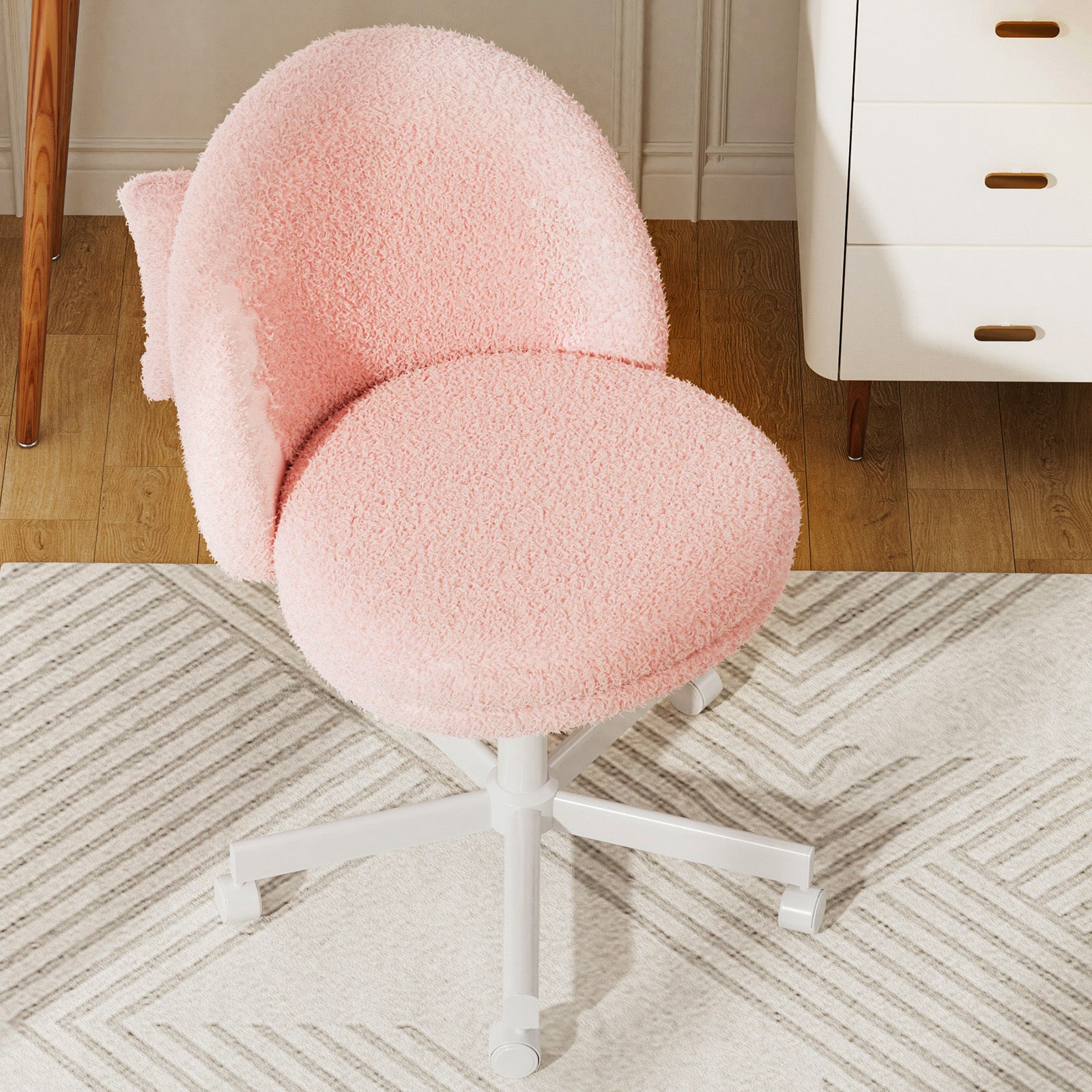 GTPLAYER Small Criss Cross Office Chair, Vanity Chair CH710